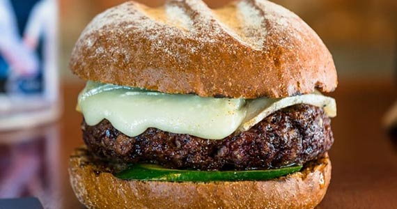 The Pitchers Burger and Baseball