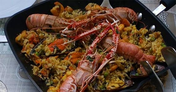 Paella Rio Sampa Wine Bar